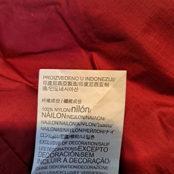 Under Armour men's size 2XL 2 Tone Storm 3 jacket, orange & maroon, VGUC - Picture 9 of 12